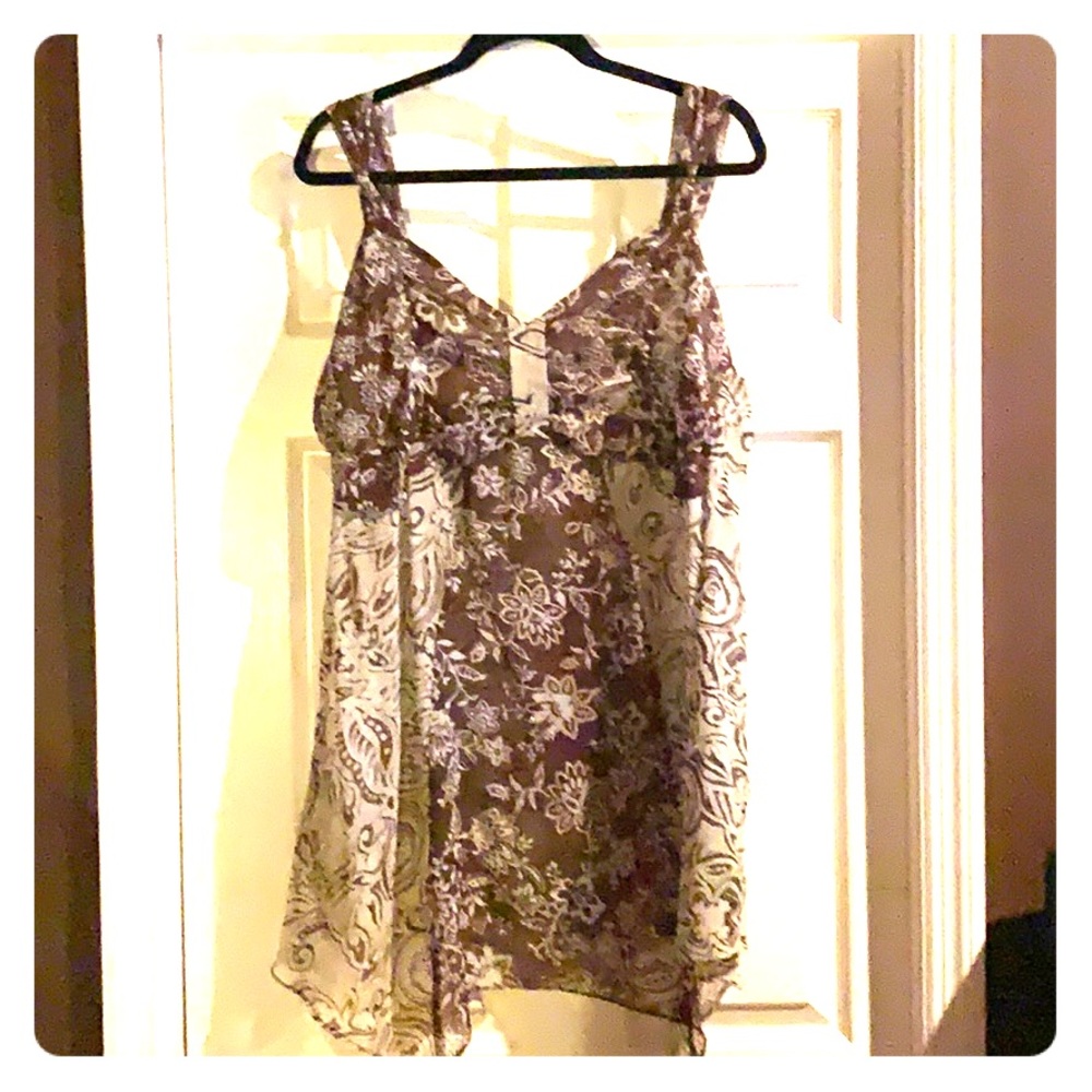 Sheer women’s top